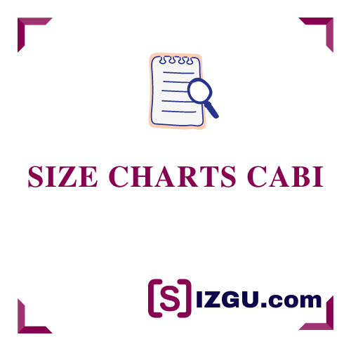 CAbi Size Charts » SIZGU.com