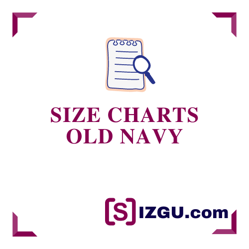 old navy pants size guide