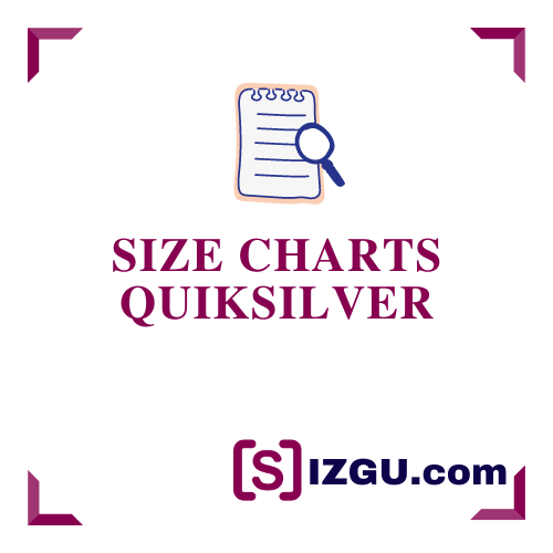 Quiksilver Size Charts »