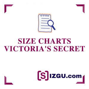 Size Charts Victoria's Secret