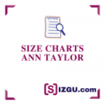 Taylor Size Chart