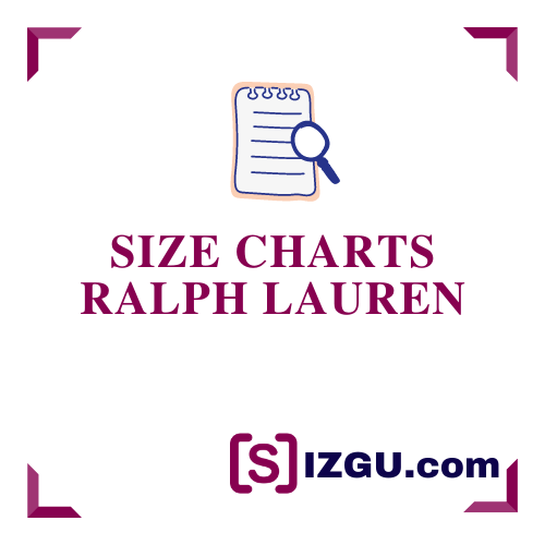 Ralph Lauren Size Charts » 