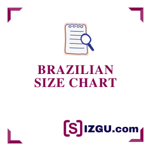 Brazilian size chart