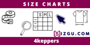 Size Charts 4keppers