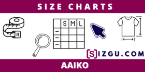 Size Charts AAIKO