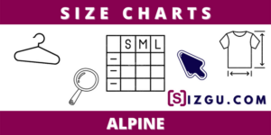 Size Charts ALPINE