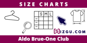 Size Charts Aldo Brue-One Club
