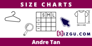 Size Charts Andre Tan
